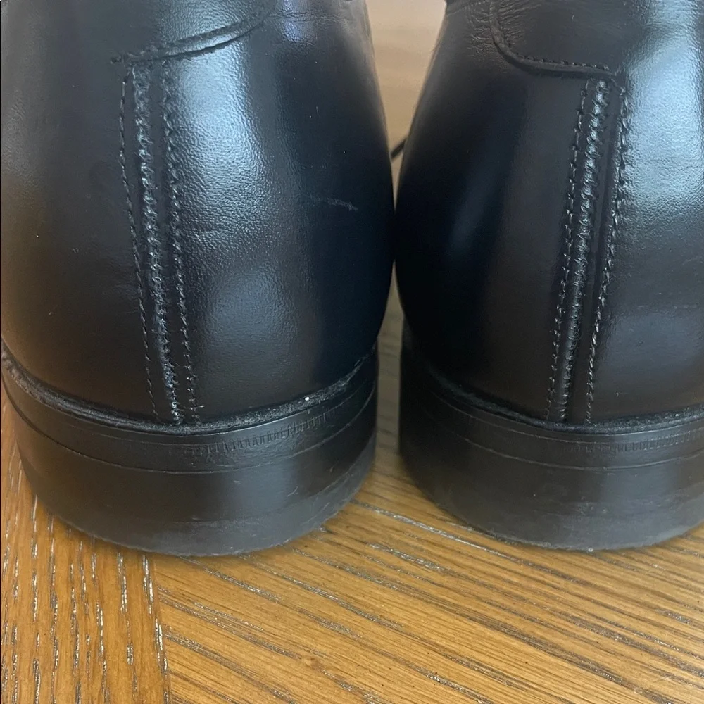 Classic Johnson & Murphy Aristocraft Black Leather Men's Dress Shoes